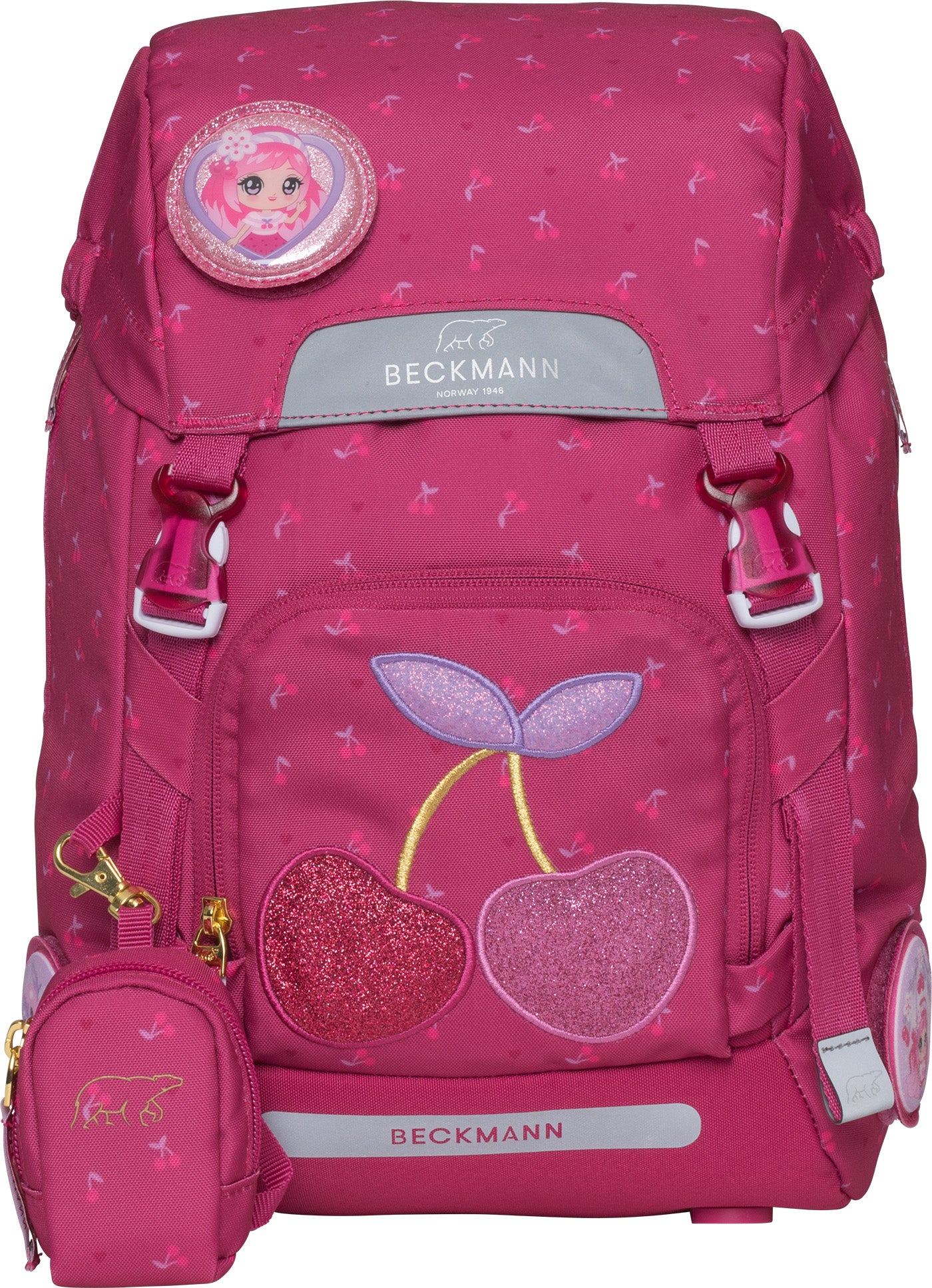 Schulranzen Set Classic 6 tlg., Cherry