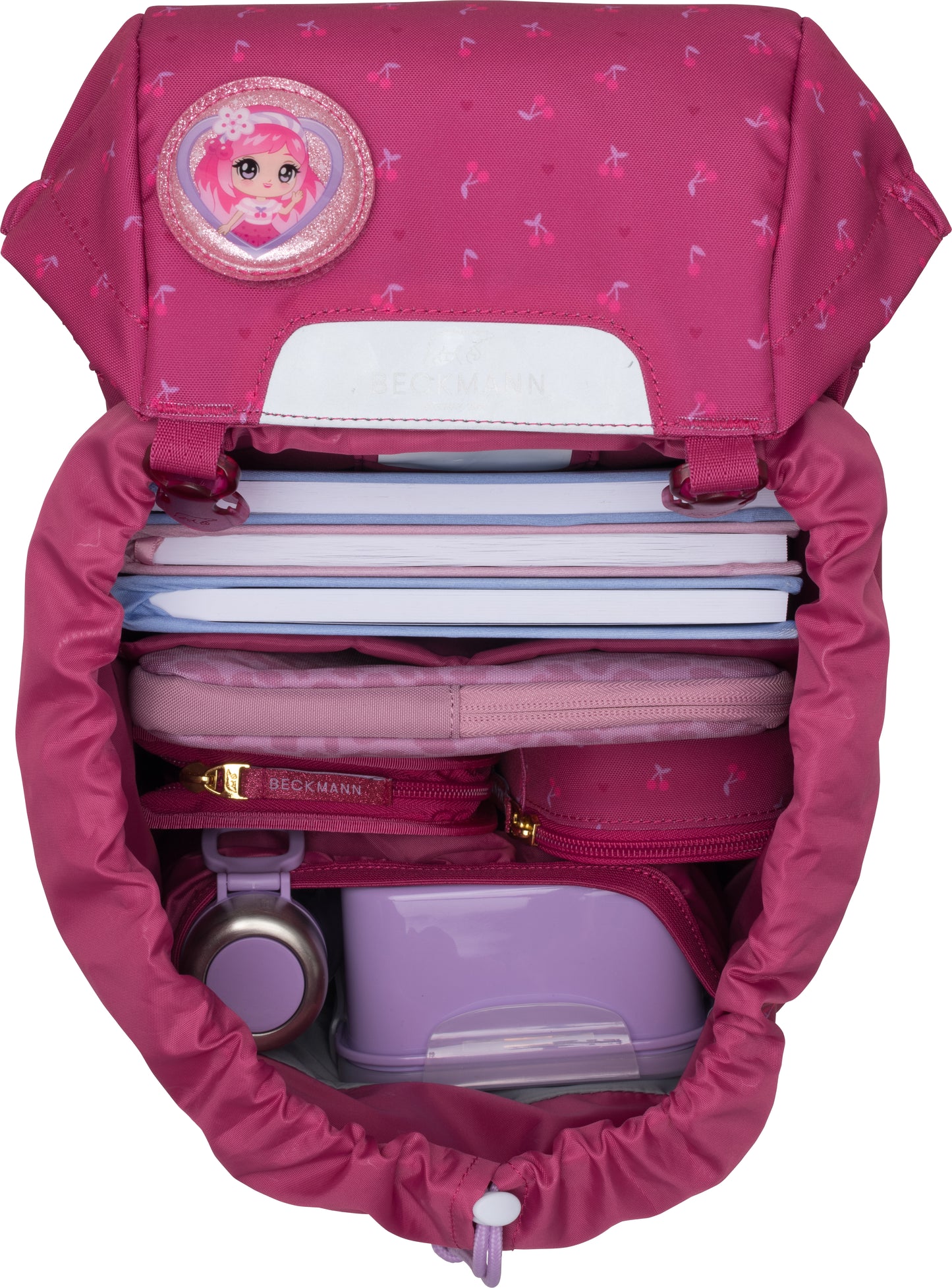 Schulranzen Set Classic 6 tlg., Cherry