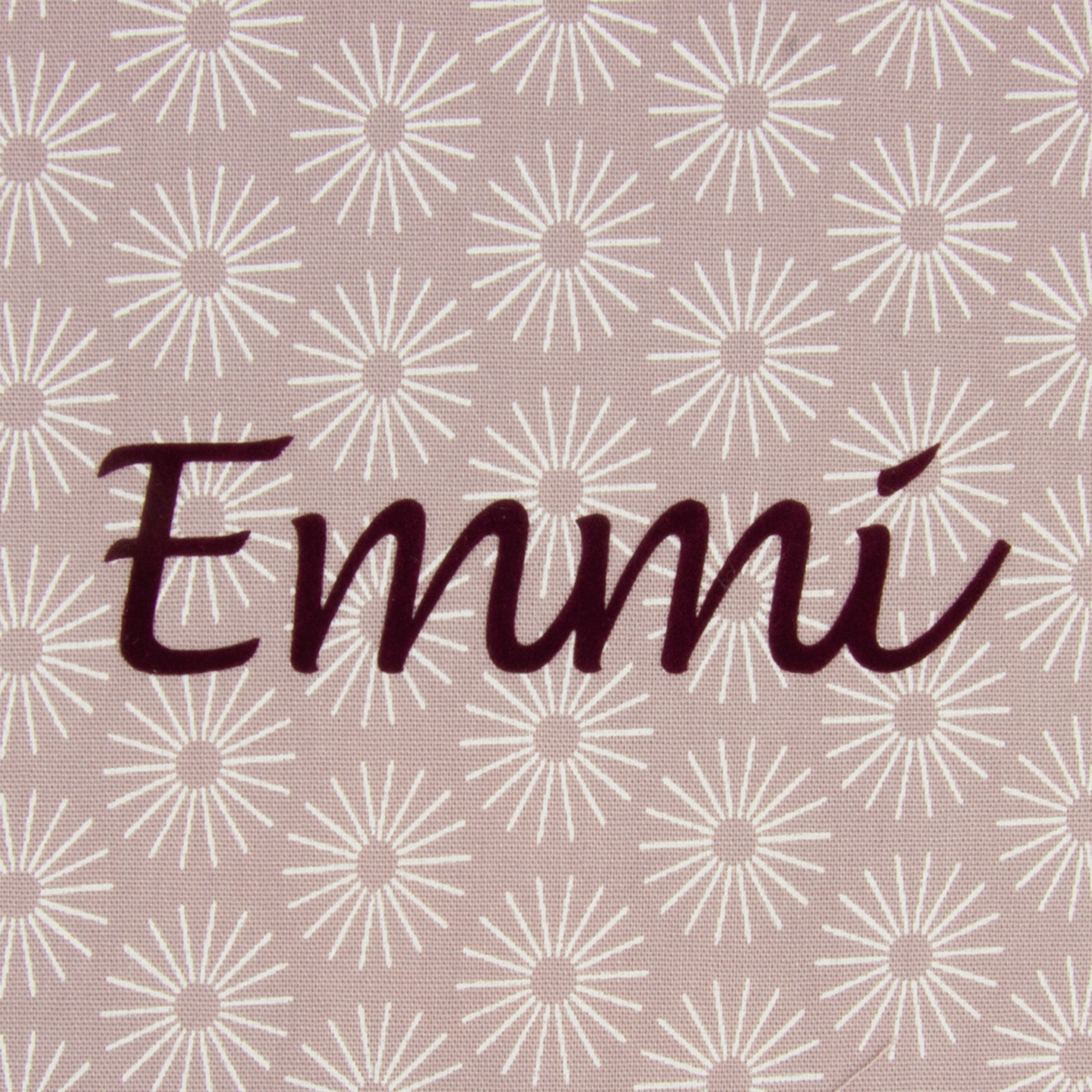 Kuscheltier / Kissen Elefant Rosé Blumen - Puder