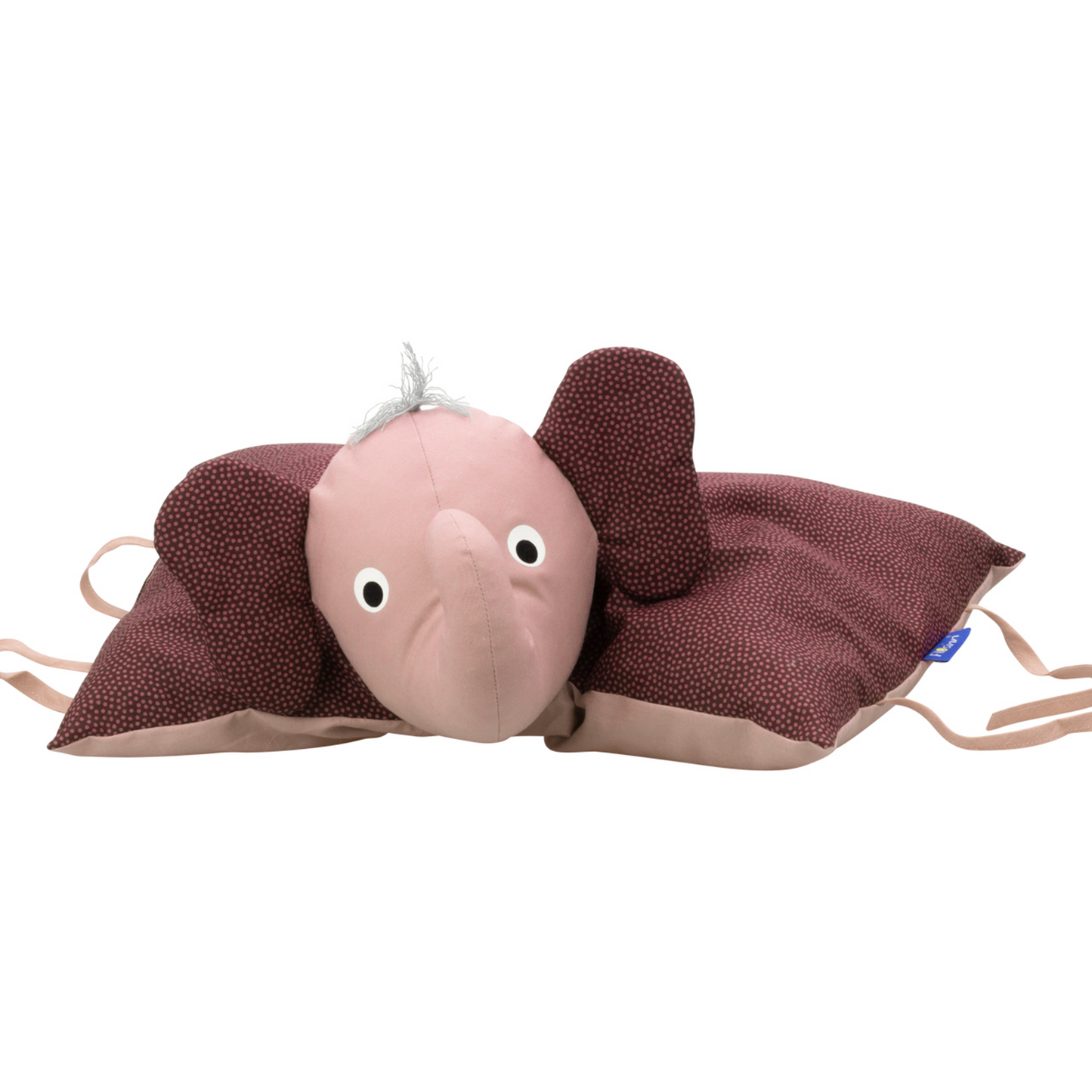 Kuscheltier / Kissen Elefant Brombeer