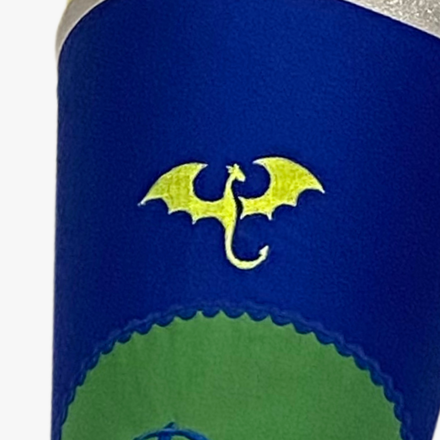 Handgemachte & Personalisierte Schultüte aus Stoff mit Drachen