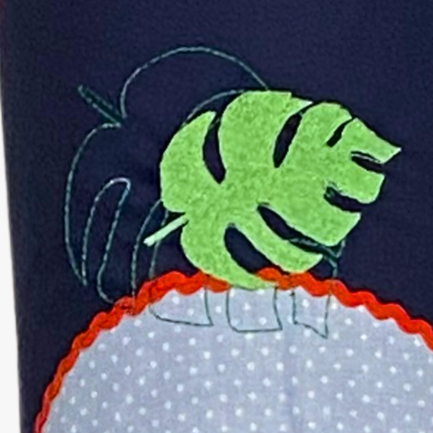 Handgemachte & Personalisierte Schultüte aus Stoff mit Elefant