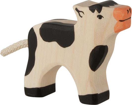 Holztiger Kalb schwarz