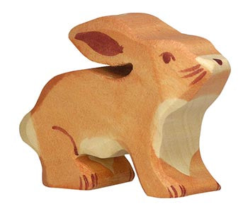 Holztiger Hase klein