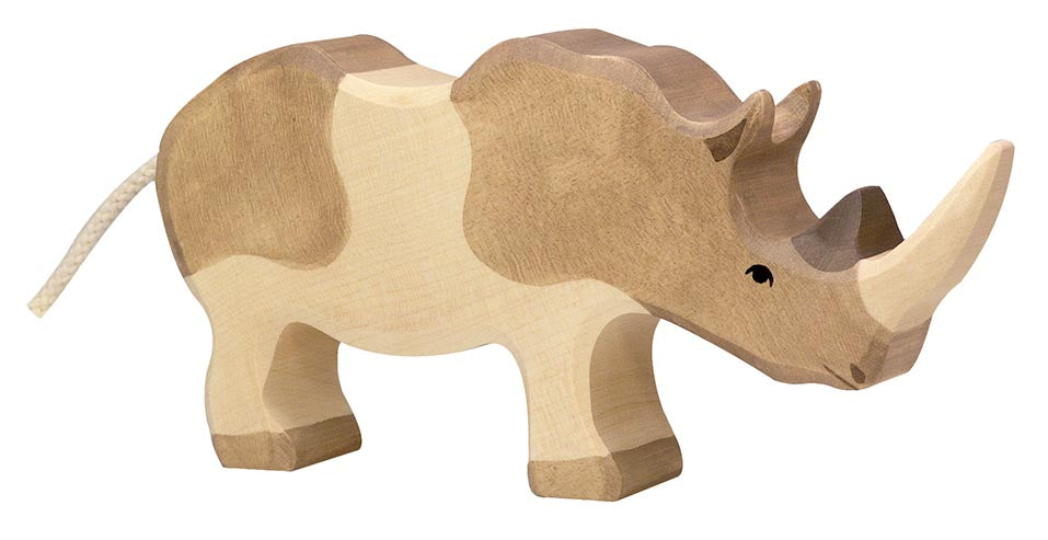 Holztiger Nashorn