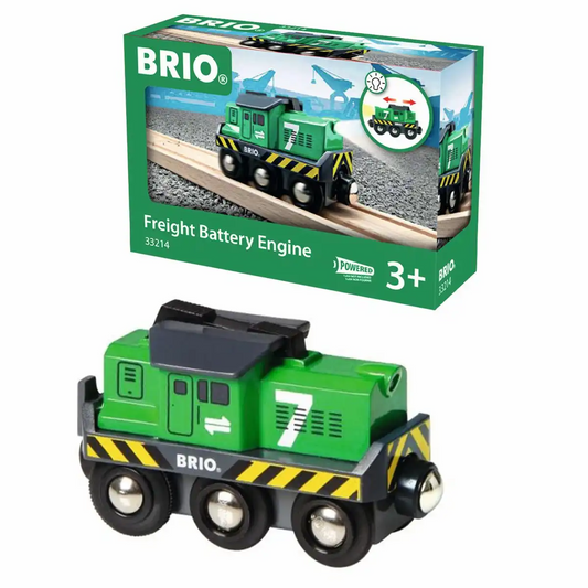 BRIO World Batterie-Frachtlok