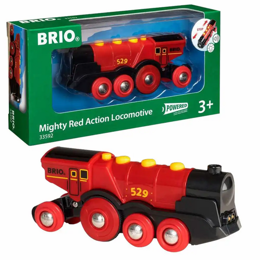 BRIO World Rote Lola Batterielok