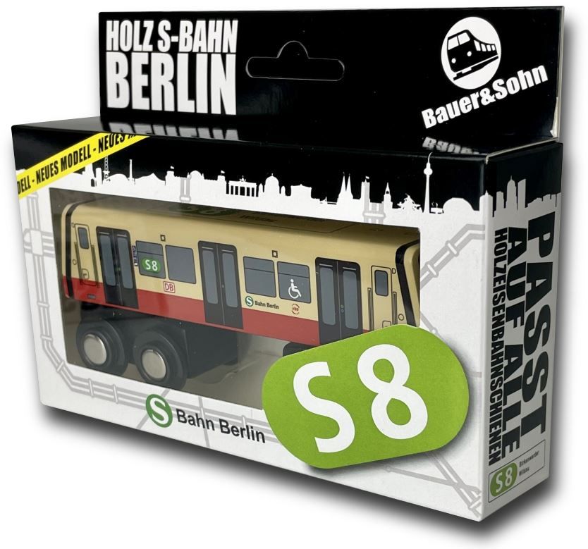 Holz S-Bahn Berlin S8