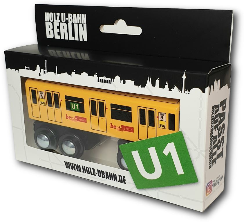 Holz U-Bahn Berlin U1