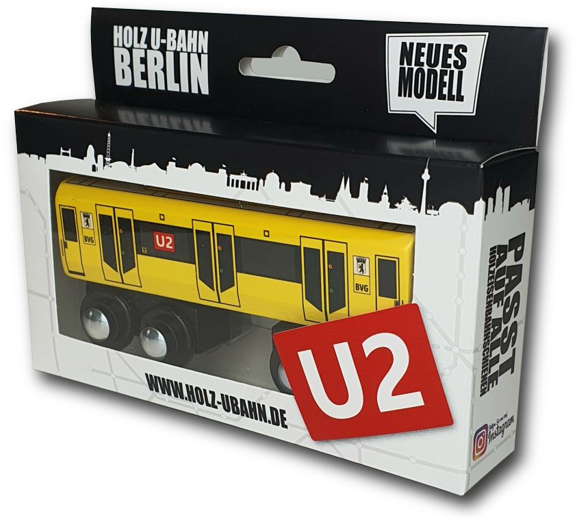 Holz U-Bahn Berlin U2