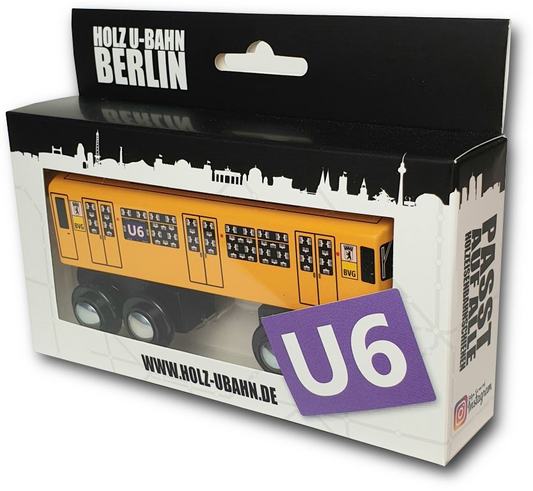 Holz U-Bahn Berlin U6