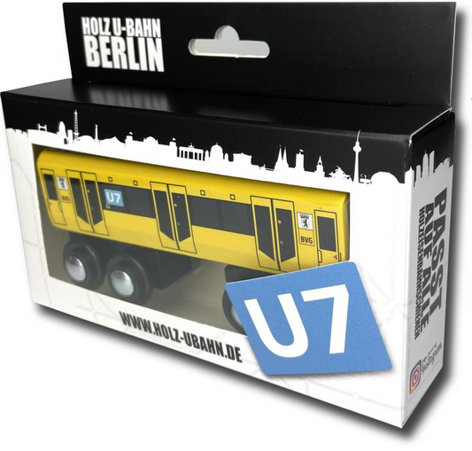 Holz U-Bahn Berlin U7