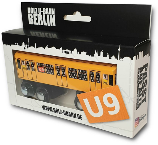 Holz U-Bahn Berlin U9