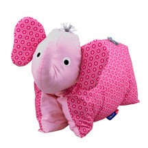 Kuscheltier / Kissen Elefant Pink