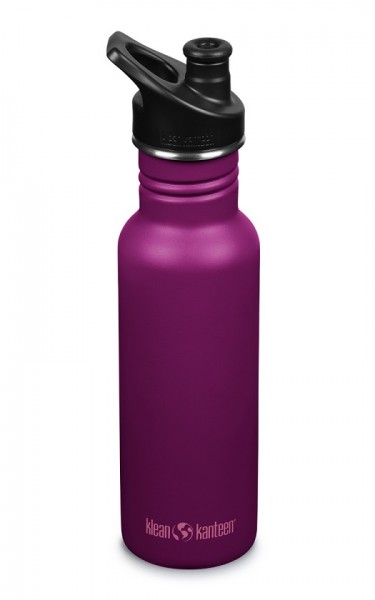 Edelstahl Trinkflasche Classic 532ml Sport Cap, Purple Potion